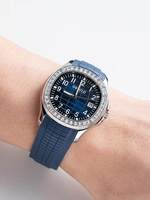 Jam Tangan Pria Mewah NH35 Model Terbaru, Tali Karet Tahan Air, Dial Persegi, Desain Fashionable dengan Jarum Penunjuk, OEM Custom