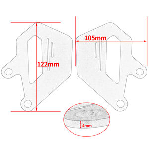 Protector de cubierta de pinza de freno delantero para motocicleta XXUN para <span class=keywords><strong>BMW</strong></span> <span class=keywords><strong>F750GS</strong></span> F850GS 2018 2019 2020 2021 2022 <span class=keywords><strong>2023</strong></span> F750 GS F850 GS - Product Image 6