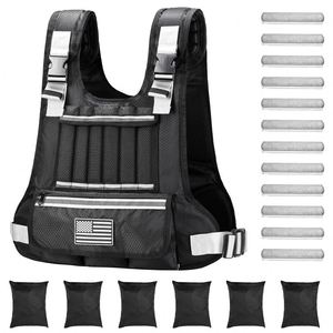 Hot Selling <b>Cheap</b> Price Custom Logo Colorful Gym Fitness Steel Tactical Carieer <b>Plates</b> Workout Exercise <b>Weighted</b> Vest <b>Plates</b> - Product Image 1