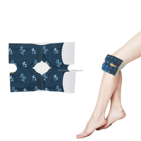 Patch chauffant auto-activant Direct Factory JR-heat Pack chaud/froid pour soulagement de la douleur, classe I, bleu, pour blessures au genou, rééducation 44+ heures