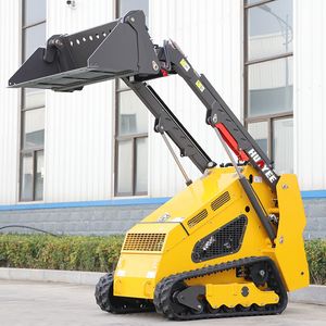 Hy680 Schranklader Fabrikant Van Multifunctionele Minicargador Grondverzetmachines Mini-Slipstuurlader Met Vrachtwagen - Product Image 1