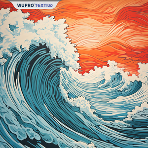 Nouvelle mode style <span class=keywords><strong>japonais</strong></span> imprimé polyester <span class=keywords><strong>tissu</strong></span> 100polyester sergé <span class=keywords><strong>tissu</strong></span> greige upf 50 <span class=keywords><strong>tissu</strong></span> respirant - Product Image 3