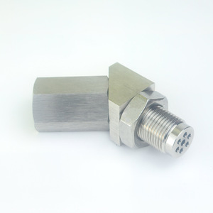 Adaptador de Sensor de Acero Inoxidable M18x1.5, Conector de Extensión de 45 Grados para Aplicaciones en Tanques - Product Image 5