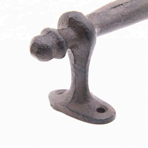 WEKIS - Manija de Puerta de Hierro Fundido Contemporánea al por Mayor, Perilla Decorativa de Metal para Baño, Almacén, Entrada, Uso Exterior - Product Image 3