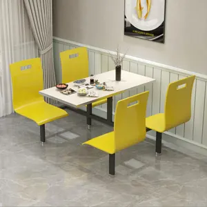 Столовый стол и стул, комбинированный обеденный стол для завтрака, для школы, для 4 человек, для 6 ресторанов