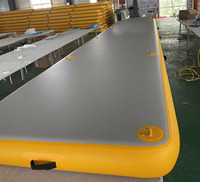 Plateforme de quai gonflable géante en forme de U pour jet-ski, quai de stationnement pour bateau, plateforme de quai gonflable pour bateau