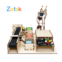 Kit Educativo STEM Zetok Smart Factory, Kit Electrónico DIY, Juguetes Educativos de Ciencia e Ingeniería para Arduino, para Niños y Adolescentes