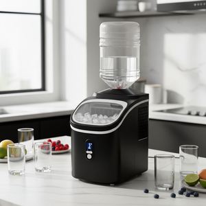 2026 New Household <b>Small</b> <b>Ice</b> <b>Maker</b> 20kg Square <b>Ice</b> Fully Automatic Quick <b>Ice</b> Cube Making Machine Plug-In Use - Product Image 3