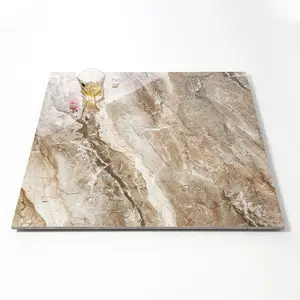 Vendita all'ingrosso tile 0.5 millimetri-800*800 millimetri super-lucido K oro piastrelle di soggiorno pavimento di piastrelle pieno del corpo di porcellana piastrelle