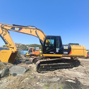 Excavadora CAT325D de 25 toneladas con cazo de excavación de 1.25m³ de capacidad, pocas horas de trabajo, excavadora de cadenas usada CAT325D a bajo precio. - Product Image 1
