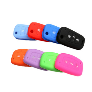 Housse en silicone pour clé de voiture Hyundai, couverture complète pour Sonata 8ème génération, Mistra, IX35, Veloster, Elantra, I30, Reina - Product Image 1