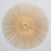 Brochettes en bambou rondes jetables de haute qualité pour barbecue, avec logo personnalisé, 100 pièces, 20cm, 25cm, 30cm, 35cm, 40cm