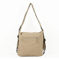 Sac à dos bandoulière pour femme de la série Light Travel, matériau doux et écologique, design multifonctionnel transformable