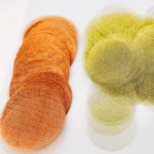 Günstiger Preis Edelstahl Perforierter Filter Round Plain Weave Mesh Screen Filter Disc - Product Image 4