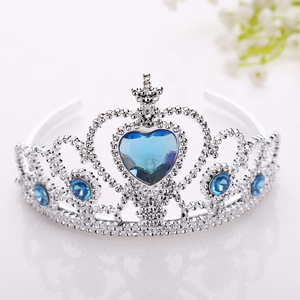 PC-0067 alta <span class=keywords><strong>per</strong></span> bambini in plastica diamante corona regina diadema corona principessa grazioso accessorio <span class=keywords><strong>per</strong></span> <span class=keywords><strong>festa</strong></span> di <span class=keywords><strong>compleanno</strong></span> accessorio Costume di Halloween - Product Image 6