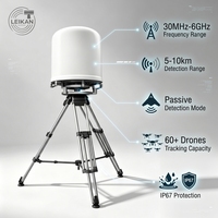 Système C-UAS de type divisé |   Traceur GNSS à détection passive 15 km, résistant à l'eau, durable, industriel, avec contrôle à distance