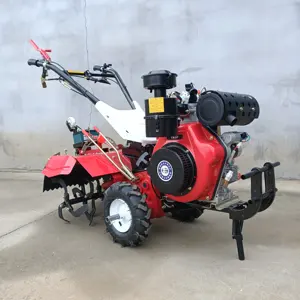 Mejor venta nuevo modelo mini agricultura mini tiller china manual rotativa micro tiller