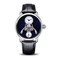 Montres mécaniques en acier pour hommes, avec petite seconde à balancier, design d'usine et personnalisation par lots, pour marque privée