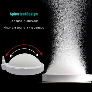 Fábrica 5cm 8cm 10cm Caja de pescado de oxígeno creciente esférica plana Piedra de aire de granja con <span class=keywords><strong>burbuja</strong></span> de mayor densidad - Product Image 3