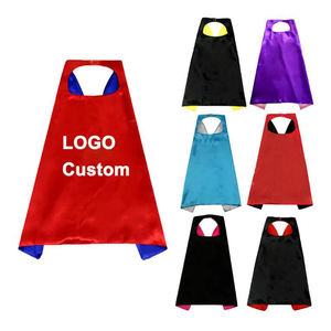 Costume de super-héros <span class=keywords><strong>Cape</strong></span> <span class=keywords><strong>Halloween</strong></span> Enfants Promotion Cadeaux <span class=keywords><strong>pas</strong></span> <span class=keywords><strong>cher</strong></span> Capes Party Dress up Satin Capes - Product Image 2