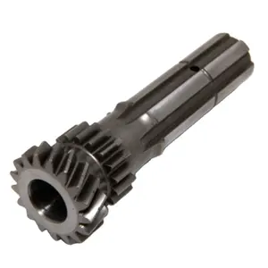 CNC machined 304 Stainless Steel hollow drive countershaft spur gear spline shaft factory price