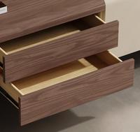 Table basse européenne moderne avec rangement et meuble TV, ensemble de meubles de salon en bois pour hôtel et salle à manger