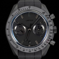 Nouvelle Montre Mécanique de Luxe pour Homme, Populaire, Sportive, avec Verre Saphir, Étanche 5 ATM, Boîtier en Céramique et Bracelet en Caoutchouc – 26 Ans d'Expertise