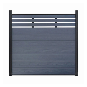 <span class=keywords><strong>Recinzione</strong></span> per Cavalli in Composito di <span class=keywords><strong>Legno</strong></span> Nero Eco-Sostenibile WPC, Stile Elegante per Esterni <span class=keywords><strong>con</strong></span> Servizio di Modellazione 3D - Product Image 2