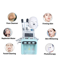 Appareil de microdermabrasion Hydra Dermasrai pour le visage, soin du visage à jet d'eau Hydra H2O2 et peeling au diamant, prise AU