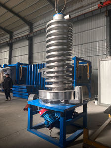 Vertical Lifting <strong>Spiral</strong> <strong>Conveyor</strong> Plastic Particles Vibrating <strong>Conveyor</strong> Air-<strong>Cooling</strong> Function <strong>Conveyor</strong> Equipment - Product Image 2