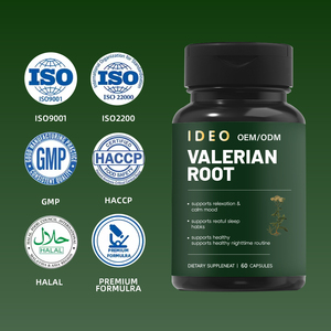 Píldoras Herbales <span class=keywords><strong>de</strong></span> <span class=keywords><strong>Valeriana</strong></span> <span class=keywords><strong>de</strong></span> Marca Privada OEM ODM, Suplemento <span class=keywords><strong>para</strong></span> Calmar, Relajar y Equilibrar el Estado <span class=keywords><strong>de</strong></span> Ánimo - Product Image 5