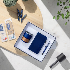 Juego de Regalo Promocional de Lujo de Cinco Piezas al por Mayor: Cuaderno, Bolígrafo, Paraguas, Taza de Café para Navidad, Regreso a Clases, Oficina <span class=keywords><strong>y</strong></span> Negocios - Product Image 2