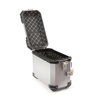 Boîte latérale de rangement en alliage d'aluminium pour moto BMW pour Honda, pour coffres arrière