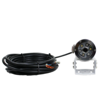 Caméra IP d'aquaculture 2MP 1080P, profondeur 50m, en acier inoxydable 316L, caméra de surveillance sous-marine POE avec lumière blanche IR
