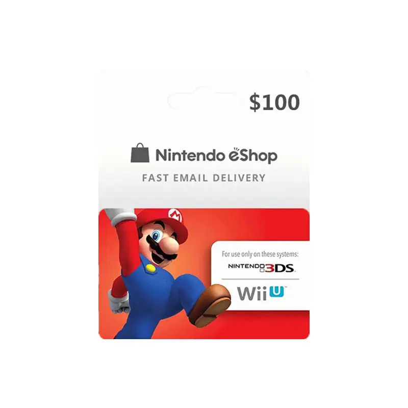 Bize bölge Nintendoe dükkanı canlı hediye kartı $100