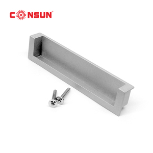 Poignées pour <span class=keywords><strong>porte</strong></span> <span class=keywords><strong>coulissante</strong></span> dissimulée en alliage de Zinc, pour armoire, <span class=keywords><strong>placard</strong></span> de maison - Product Image 6