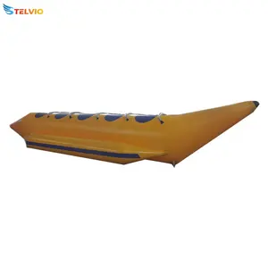 Оптовые продажи 5 местный надувная лодка-Китай, лучшее качество, 5 сидений, водная буксируемая надувная лодка типа банан для продажи
