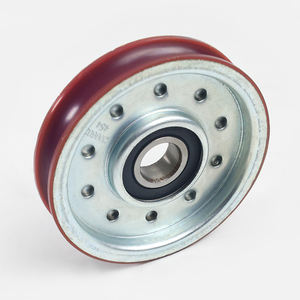 Roda Gantung Pintu Lift Hotel Modern 94 * 19 * 6203 untuk Tongli AMD Door Pulley Layer Aksesoris Lobi - Product Image 5