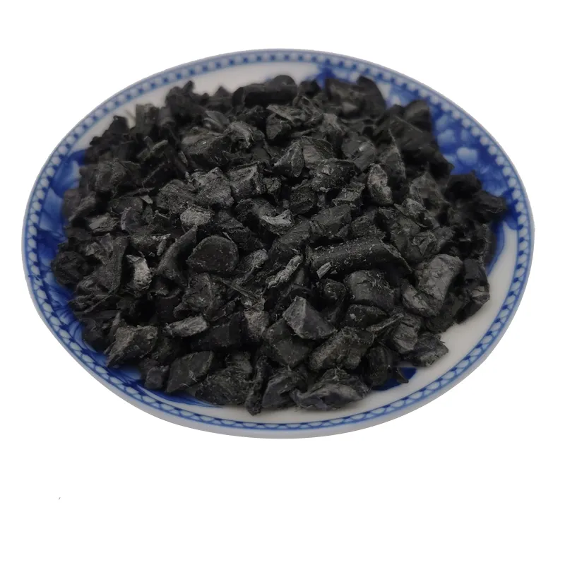 Black and white PP plastic injection pellets from stock