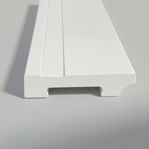 Vente chaude De Luxe 100% PS Enduit Plinthe PVC Plinthe 70*15MM Meilleur Prix Accessoire Étanche pour Plancher Moderne - Product Image 4