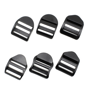 Nhà Máy Trực Tiếp Màu Đen Có Thể Điều Chỉnh 25Mm Nhựa Thang Khóa Khóa Trượt Khóa Cho Ba Lô Dây Đeo - Product Image 1