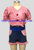 Costumes de danse pour filles, tenues de performance à manches courtes pour enfants, vêtements de danse pour enfants, costumes de ballet pour enfants, shorts de scène