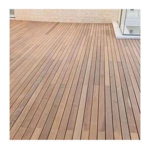 S4S E4E Primer Grado Superficie lijada Lisa acabado natural lapacho brasileño Ipe exterior cubierta de madera dura para piscina - Product Image 1