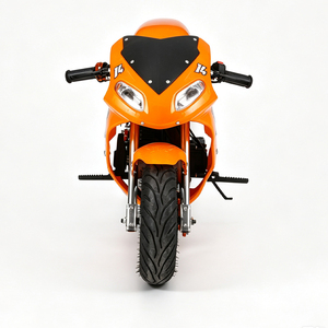Mini moto de poche tout-terrain 49cc 4 temps refroidie par air, homologuée CE, avec décalcomanie personnalisée pour jeunes - Product Image 4