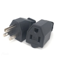 Cordon d'alimentation industriel à 3 broches US, adaptateurs de prise électrique US pour la Thaïlande, 10A/15A, remplacement de la prise électrique américaine