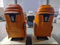 Asiento de Coche Multifuncional Modelo 2024 con Pantalla Táctil Inteligente, Personalizable, de Cuero de Aviación, con Función de Sofá Cama y Cajón