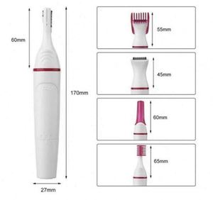 Rasoir à sourcils électrique en plastique multifonctionnel, automatique, lavable, écologique, réglable, pour hommes et femmes - Product Image 3