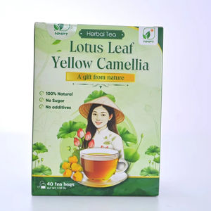Colección Premium de Infusiones Herbales Secas, Té de Hoja de Loto y Camelia Amarilla, 2g, Empaque en Caja para la Salud, Calidad de Exportación - Product Image 1