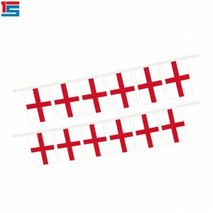 ธงประดับสายรุ้งอิตาลี ขนาด 5.5x8 นิ้ว สำหรับงานฟุตบอลปี 2025 วัสดุโพลีเอสเตอร์ ตกแต่งภายในและภายนอกอาคาร (20 ชิ้น/ชุด) ขายส่ง - Product Image 2