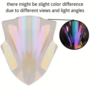 Cung cấp xuyên biên giới của các bộ phận sửa đổi xe máy phù hợp với kính chắn gió phía trước khung phổ quát và làm lệch hướng - Product Image 5